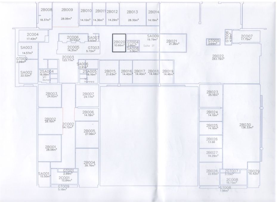 Plan d'étage