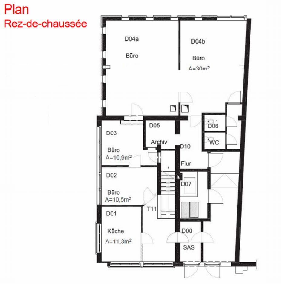 Plan d'étage