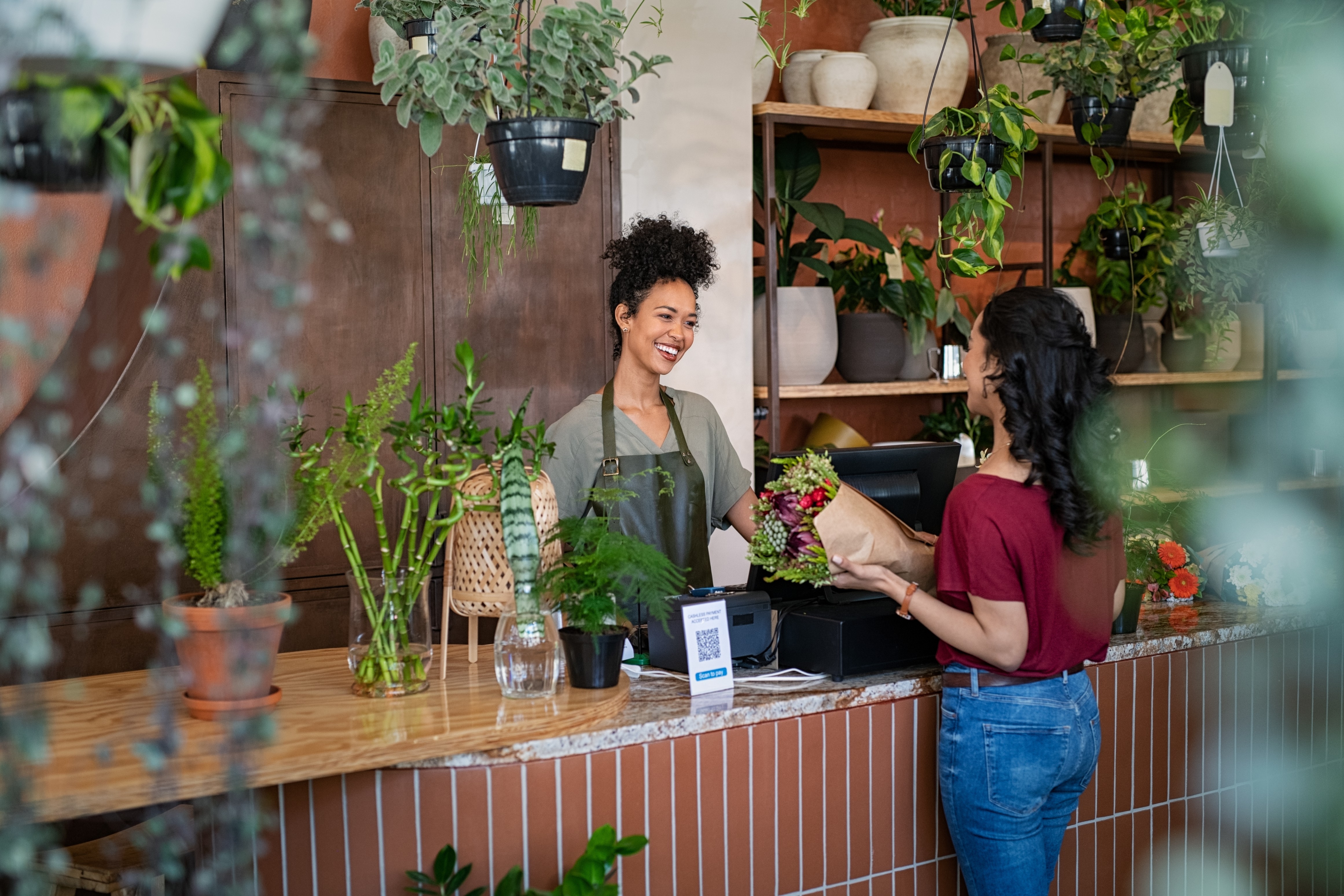 fleuriste retail