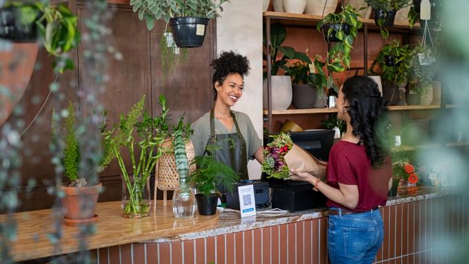 fleuriste retail